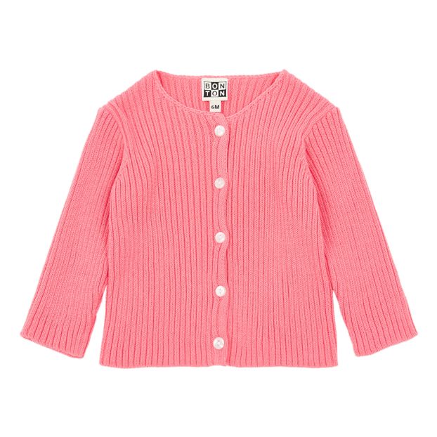Cardigan Côtelé Coton Bio Mouton-product