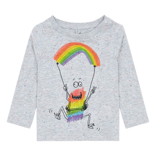 Camiseta Algodón Bio Monstruo Paracaídas-product