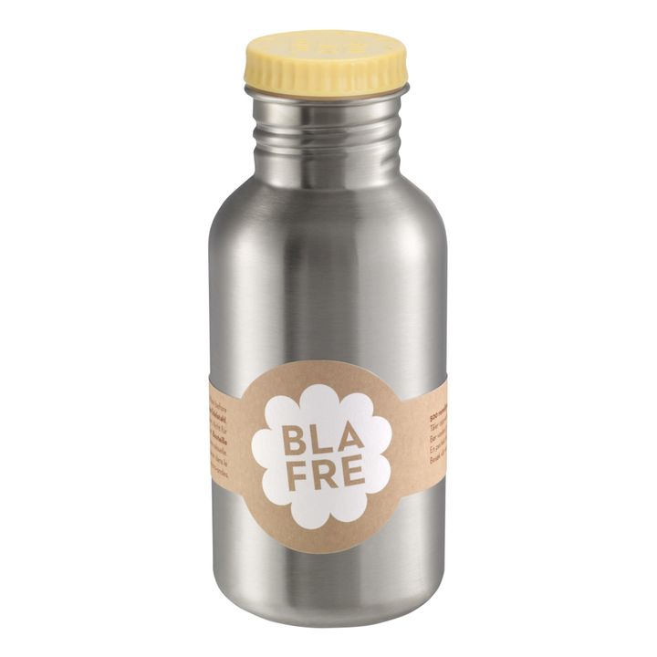 Borraccia in acciaio inossidabile - 500 ml | Giallo chiaro- Immagine del prodotto n°0