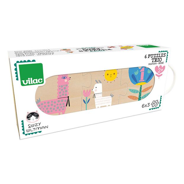 Suzy Ultman Mom-Baby Trio Puzzles-product