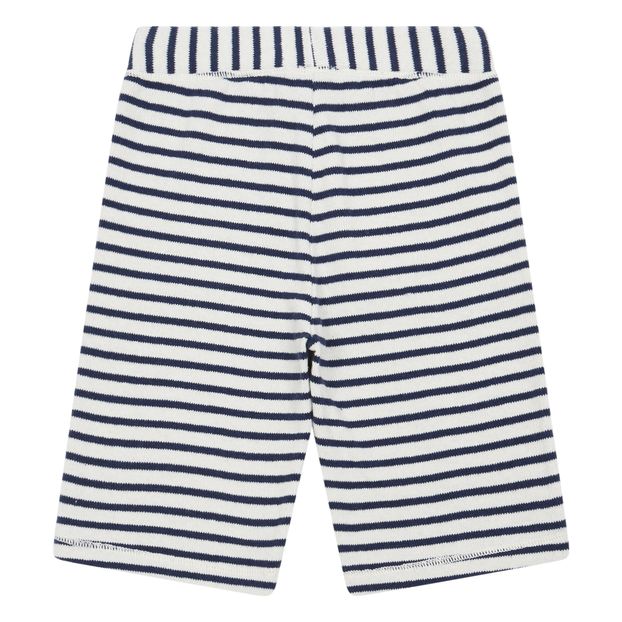 Striped Fleece Bermuda Shorts-product