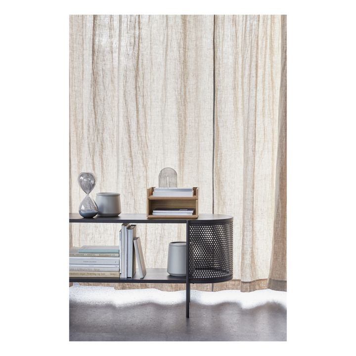 Serre-livres en verre Gris- Image produit n°1