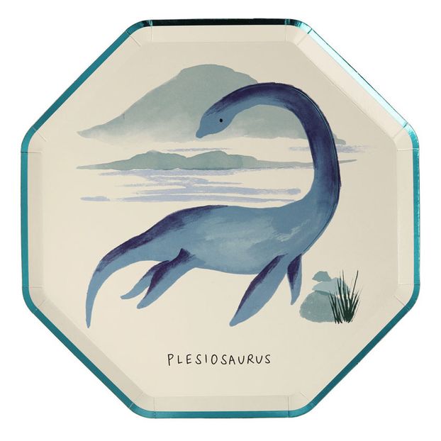 Dinosaur Cardboard Plates - Set of 8-product