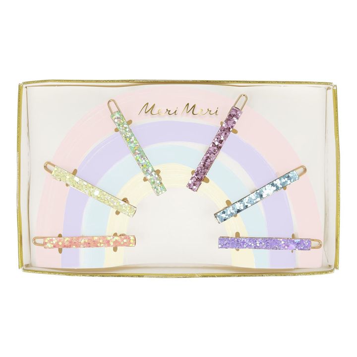 Barrettes Arc-en-ciel - Set de 6- Image produit n°0