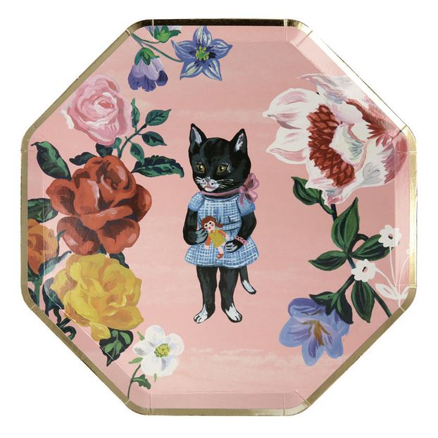 Nathalie Lété Paper Plates - Set of 8-product