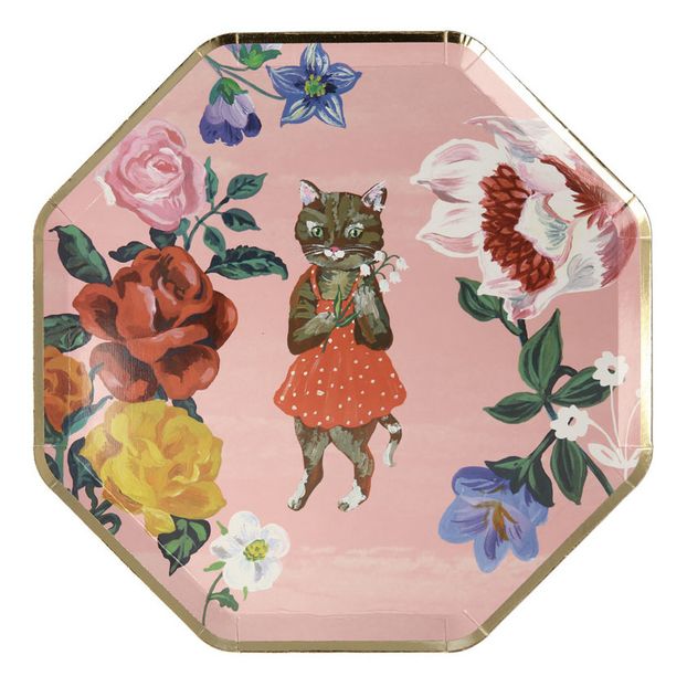 Nathalie Lété Paper Plates - Set of 8-product