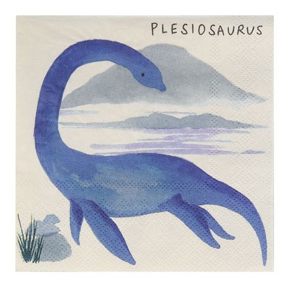 Dinosaur Paper Napkins - Set of 16-product