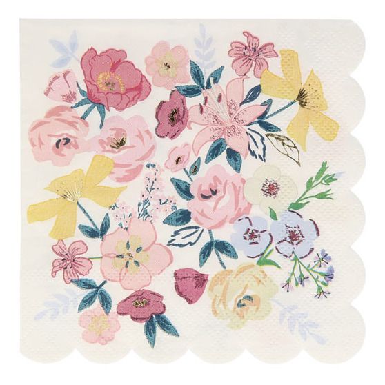 English Garden Paper Napkins - Set of 16-product