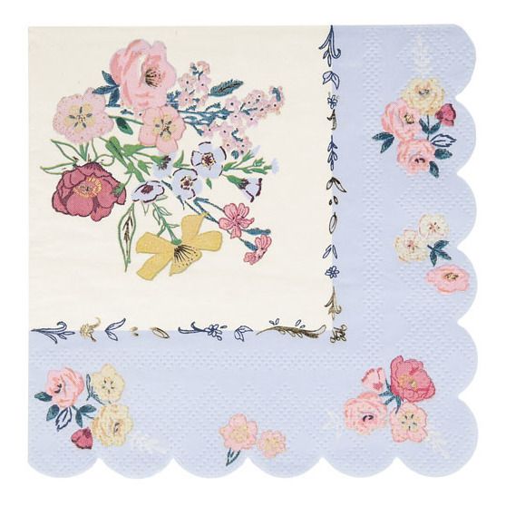 English Garden Paper Napkins - Set of 16- Product image n°3