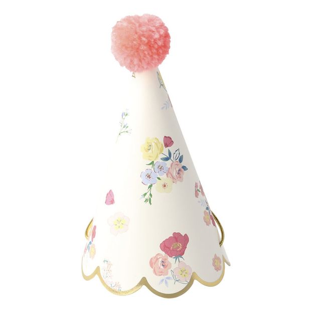 Sombreros de fiesta English Garden - Set de 8-product