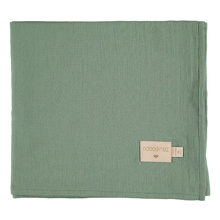 Mantitas Butterfly en doble gasa de algodón biológico - Set de 2 | Verde- Imagen del producto n°4