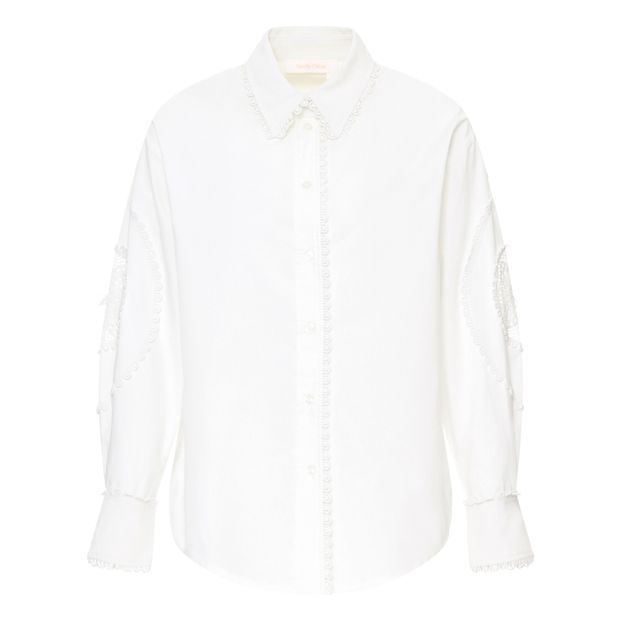 Camisa con Acabados Encaje-product