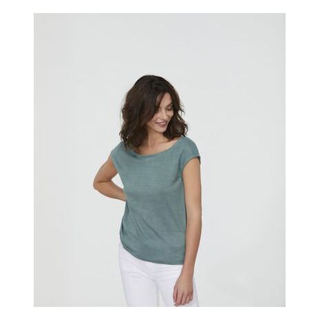 Camiseta Lino y Punto -Colección Mujer--product