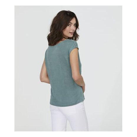 Camiseta Lino y Punto -Colección Mujer--product