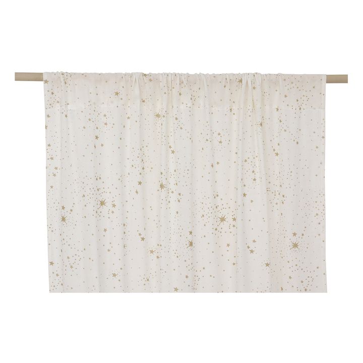 Rideau Utopia en coton bio Blanc- Image produit n°0