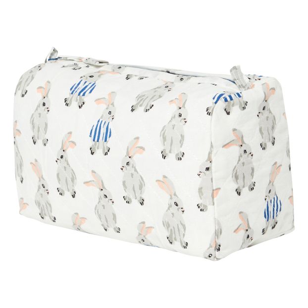Rabbit Print Round Wash Bag-product