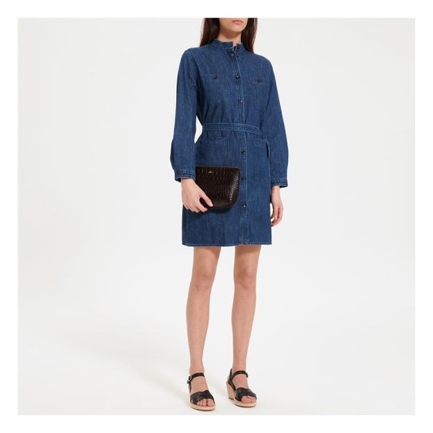 Pochette Sarah Cuir Embossé Croco-product