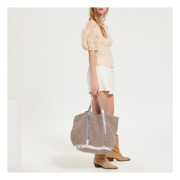 Bolso grande lino lentejuelas-product