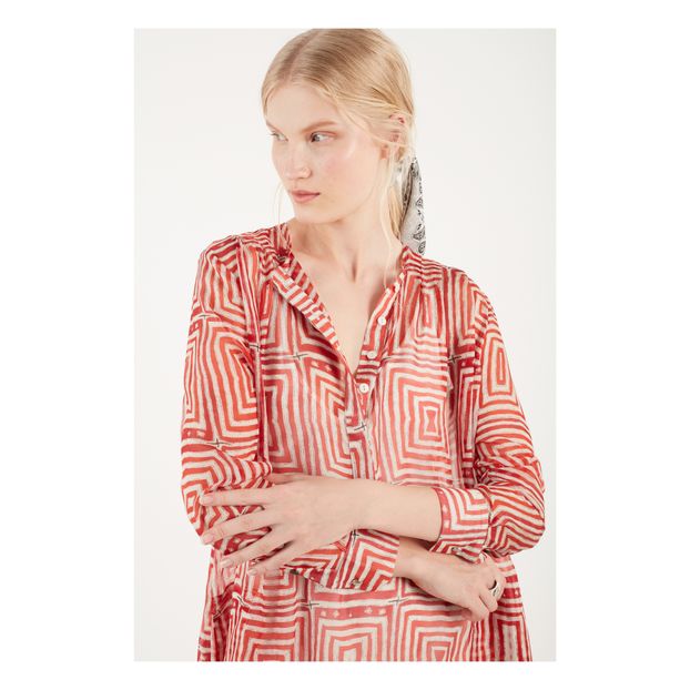 Robe Soie Louisiane Carmina-product