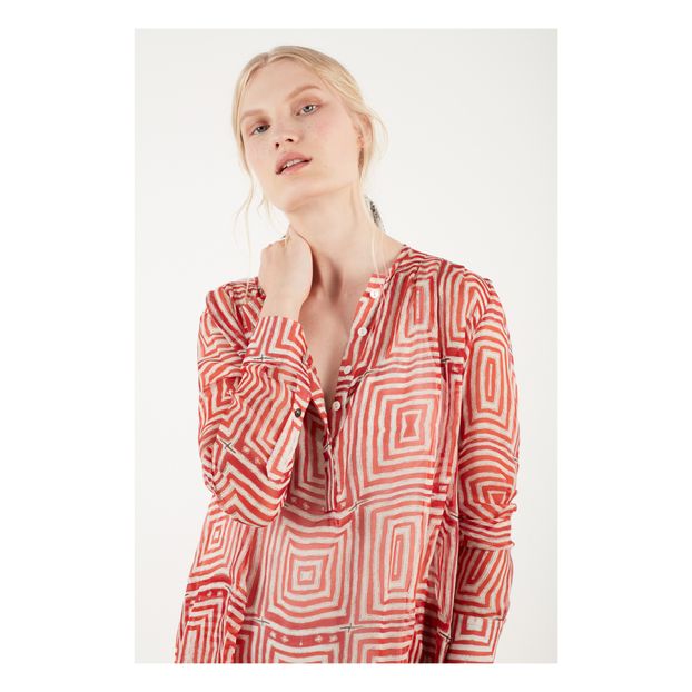 Robe Soie Louisiane Carmina-product