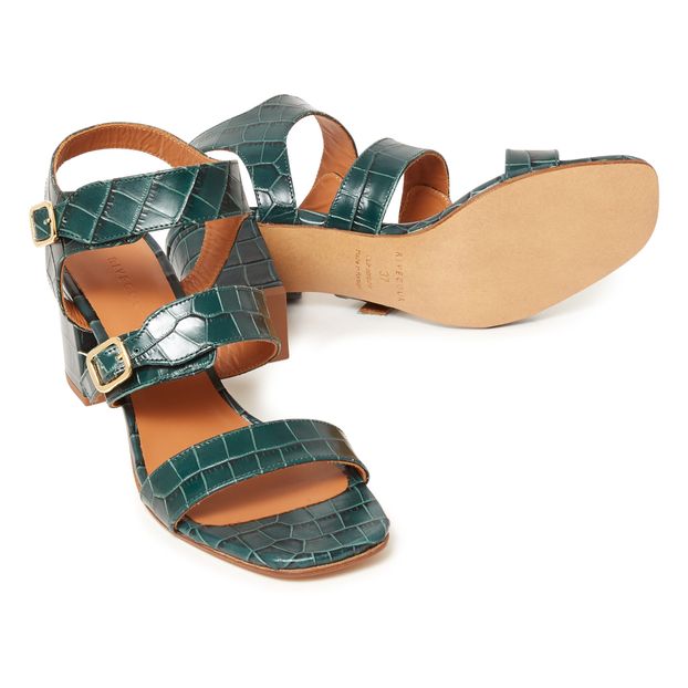 Sandalias Cuero Croco N°45-product