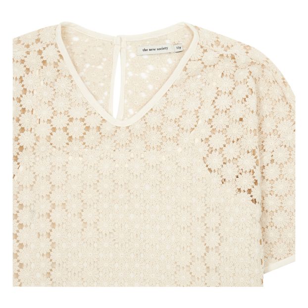 Jasmine Organic Cotton Crochet Top-product