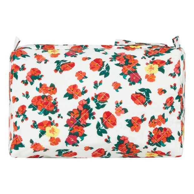 Alice Flowers Printed Round Toiletry Bag-product