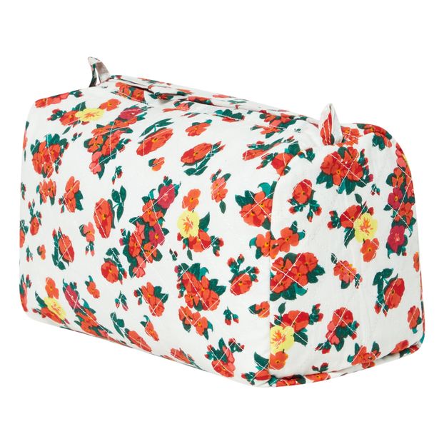 Alice Flowers Printed Round Toiletry Bag-product