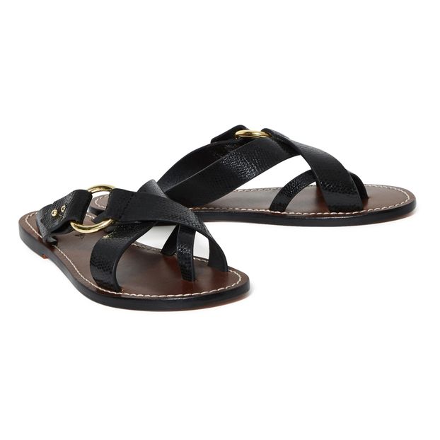Sandalias Piel tipo lagartija Jouvance-product