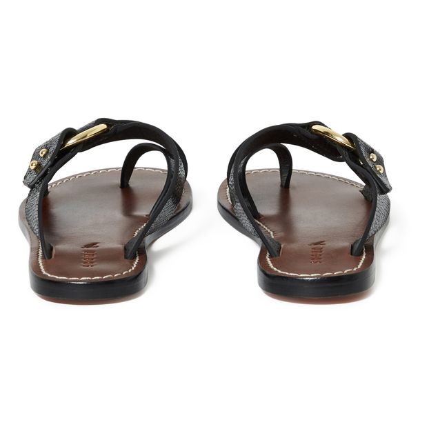 Sandalias Piel tipo lagartija Jouvance-product