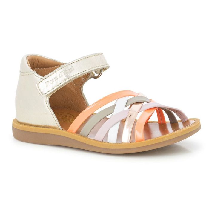 Sandalias Poppy Lux | Dorado- Imagen del producto n°0