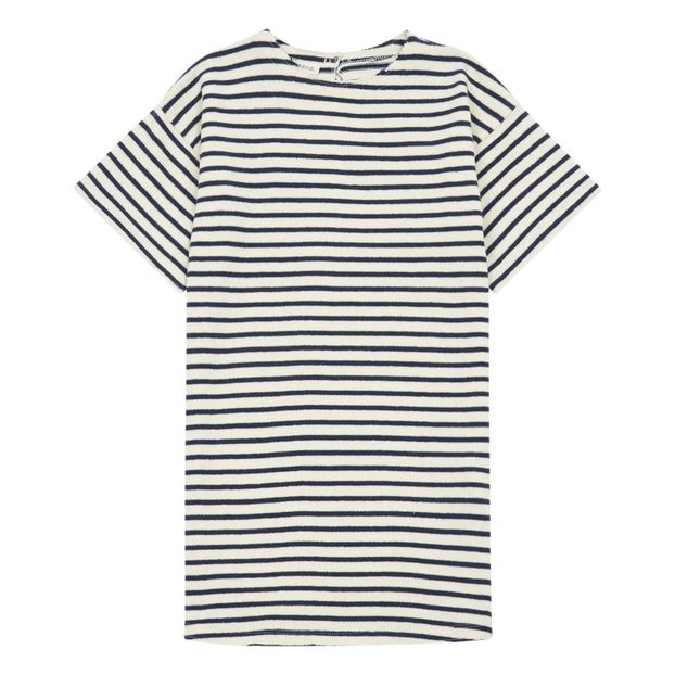Striped Fleece Dress-product