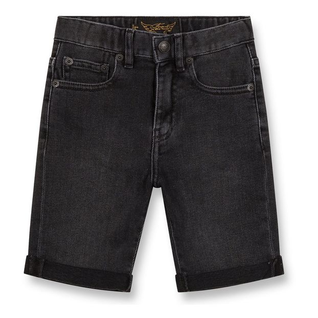 Edmond denim bermuda shorts-product