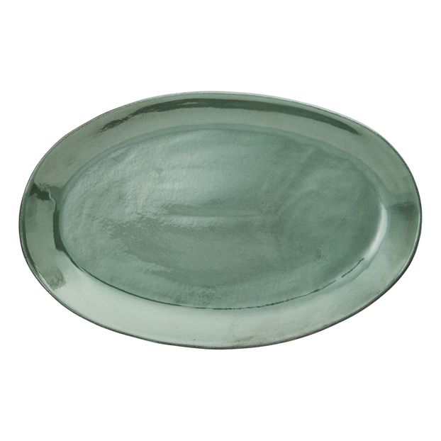 Assiette ovale en grès-product