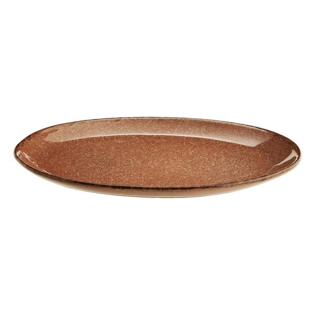 Assiette ovale en grès-product