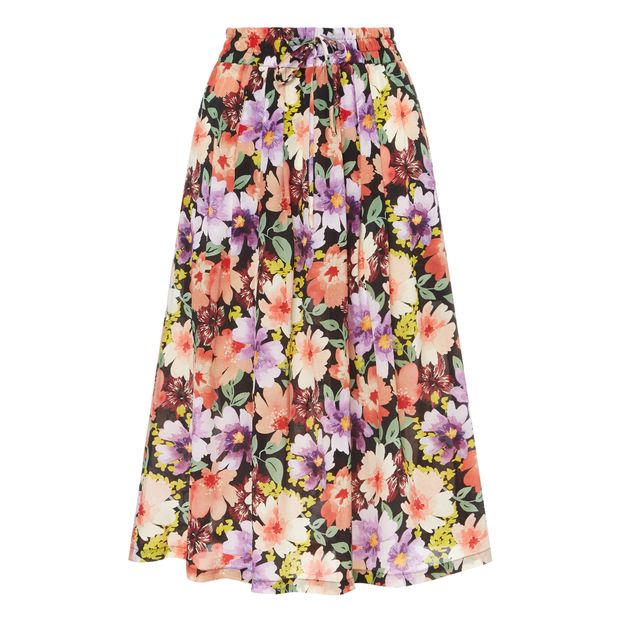 Falda Seda Flores Tammy-product