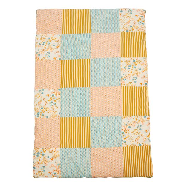 Suzon cotton patchwork throw-product