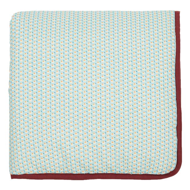 Suzanne cotton patchwork throw-product