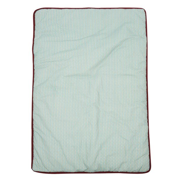 Suzanne cotton patchwork throw-product
