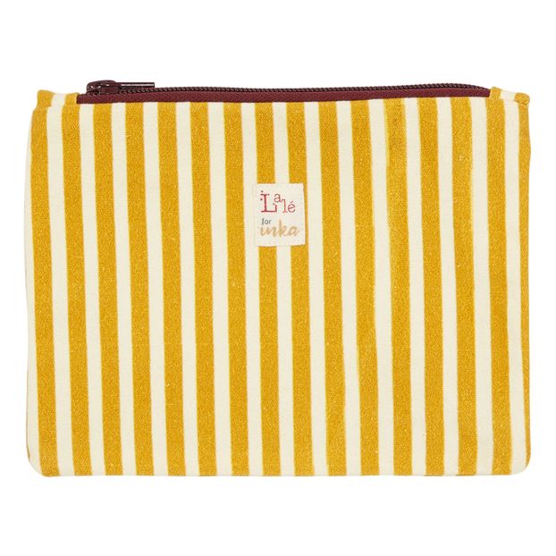 Pochette zippée Elsa en coton-product