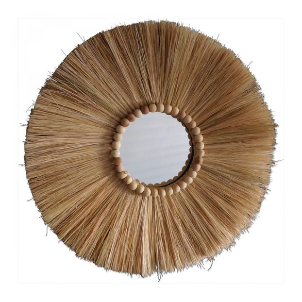 Miroir à franges et perles-product