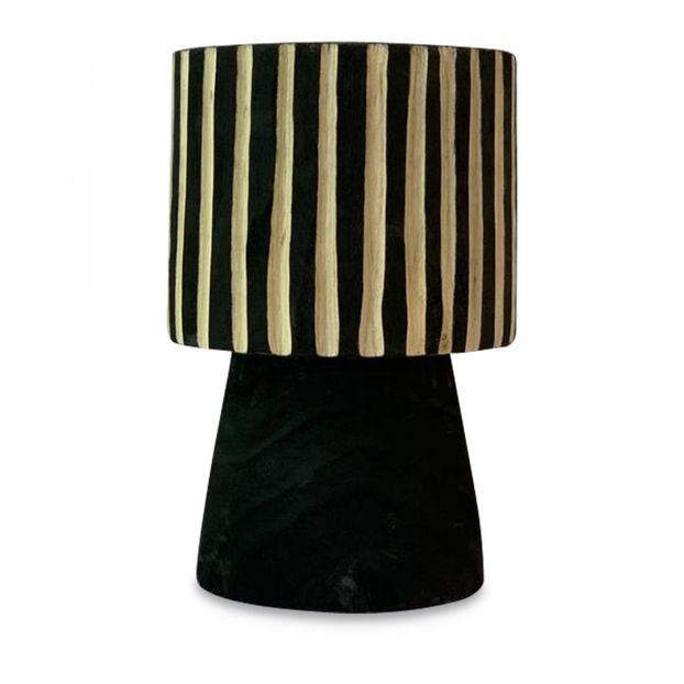 Vase à rayure en bois-product
