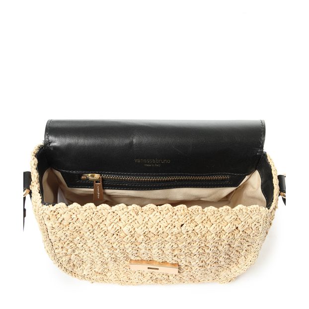 Bolso Holly Piel y Rafia-product
