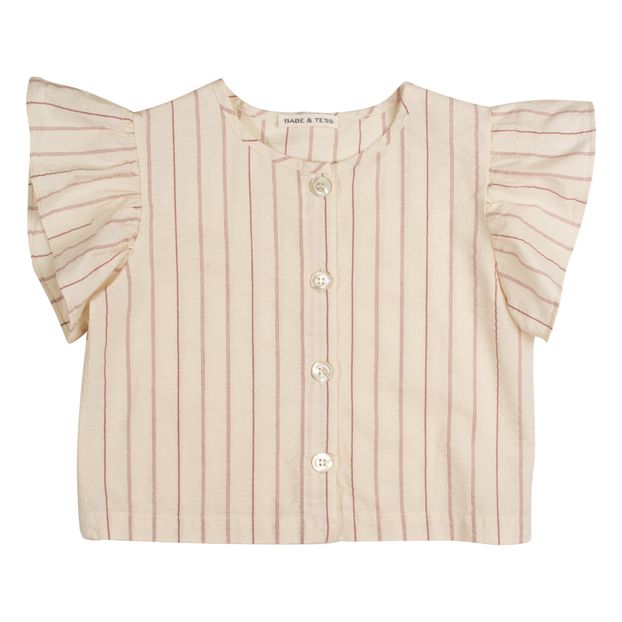 Blouse Volants Rayée-product