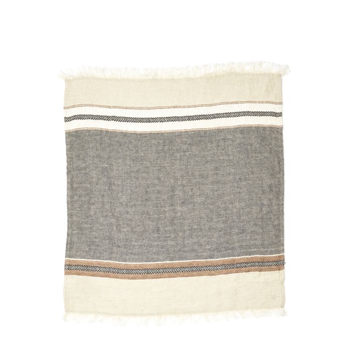 Toalla de playa Belgian | Gris Oscuro- Imagen del producto n°1