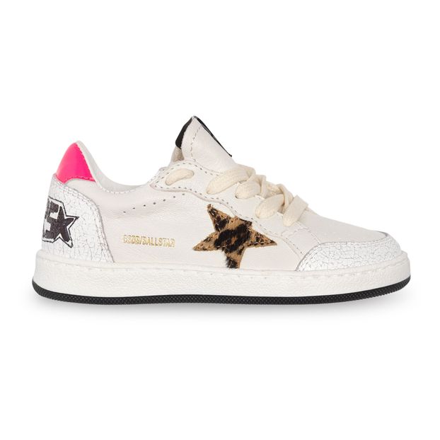 Baskets Cuir Léopard Ball Star-product
