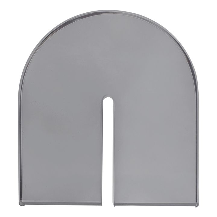 Serre-livres en verre Gris- Image produit n°0