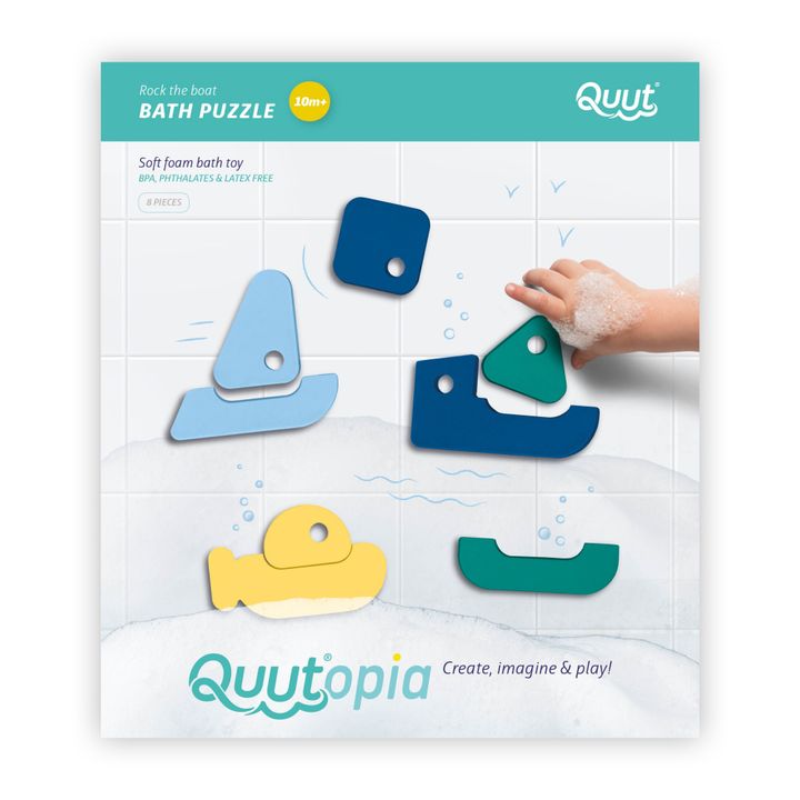 Puzzle de bain Voiliers | Bleu- Image produit n°0