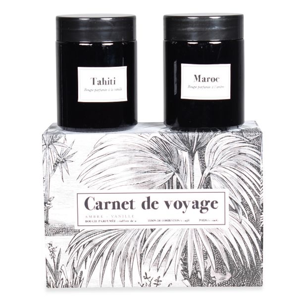 Bougies Ambre & Vanille - Set de 2-product