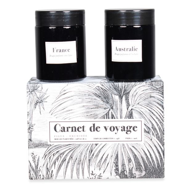 Bougies Figuier & Orchidée - Set de 2-product